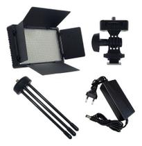 Iluminador LED Soleste U600 40w + Mini Tripé de Metal Iluminação Profissional e Portátil S Iluminador LED Soleste U600 40w + Mini Tripé de Metal Iluminação Profissional e Portátil S