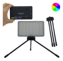 Iluminador Led Soleste W-140 + Mini Tripé Ajustável T