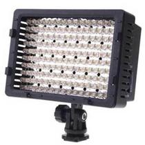 Iluminador Led Sungun 183 Leds Video Light Com Bateria
