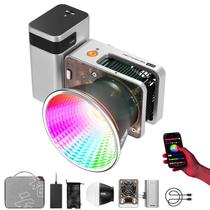 Iluminador LED Zhiyun Molus X60 RGB Combo Portátil com Bateria