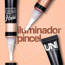 Iluminador Líquido Pincel Aplicador Highlighter Uni Makeup