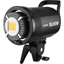 Iluminador luz contínua led godox sl-60w 5600k super potente