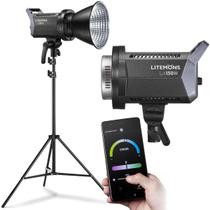 Iluminador Luz Led Godox Litemons La150bi Bicolor 190w Cob Led E Tripé 2m Iluminador Luz Led Godox Litemons La150bi Bicolor 190w Cob Led E Tripé 2m