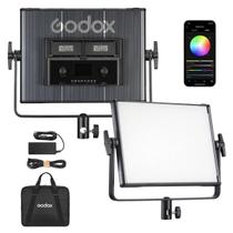 Iluminador Luz Led RGB Godox 63W Foto e Vídeo LDX50R + Bolsa Iluminador Luz Led RGB Godox 63W Foto e Vídeo LDX50R + Bolsa