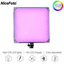 Iluminador Painel Led Nicefoto Tc-668 Ii Rgb Slim Video Fill Iluminador Painel Led Nicefoto Tc-668 Ii Rgb Slim Video Fill