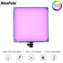Iluminador Painel Led Nicefoto Tc-668 Ii Rgb Slim Video Fill - Nice Foto
