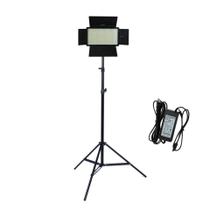 Iluminador Pro Led 600 Bicolor 40w Somita + Fonte + Tripé