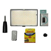 Iluminador Profission Soleste De Tl-336a Led+bateria+carregador