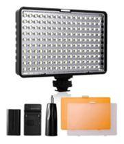 Iluminador Profissional De 160 Led+bateria+carreg+tripe 2m Iluminador Profissional De 160 Led+bateria+carreg+tripe 2m