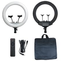 Iluminador Ring Light 18 Polegadas 448 Leds 80w Forte sem tripe