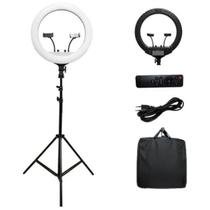 Iluminador Ring Light 18 Polegadas 80w 48cm + Tripe 448 Leds