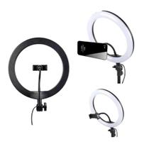Iluminador Ring Light Com Suporte 30 Cm - 10w - Exbom Iluminador Ring Light Com Suporte 30 Cm - 10w - Exbom