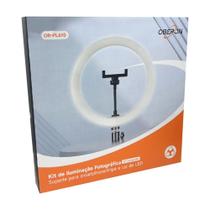 Iluminador Ring Light LED USB com Suporte para Celular 10 Polegadas (sem tripé) Iluminador Ring Light LED USB com Suporte para Celular 10 Polegadas (sem tripé)