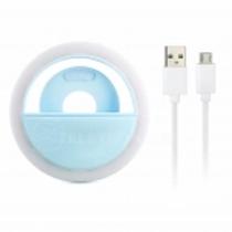 Iluminador Ring Light Luz Anel Led 8.5cm Para Celular Selfie Foto Sg11AZ