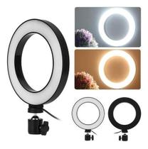 Iluminador Ring Ligth De Led 6 Polegadas 3200K A 5600K