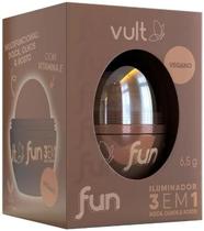 Iluminador Vult Fun 3 em 1 Dourado Radiante 6,5g