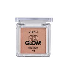 ILUMINADOR VULT MEU GLOW CHAMPAGNE 3G - Brilho Duradouro e Alta Pigmentação