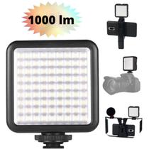 Iluminador W81 Mini Luz De Led Para Fotos Videos Câmera 6.5W