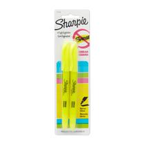Iluminadores Sharpie Accent Pocket-Style 2 em amarelo fluorescente
