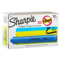 Iluminadores Sharpie Tank Style Chisel Tip Blue x12 Iluminadores Sharpie Tank Style Chisel Tip Blue x12