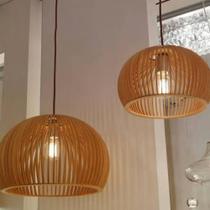 Iluminaria Decorativa Lustre De Teto Pendente Para Corredor Sala Quarto Cozinha Area Churrasco - Gw utilidades