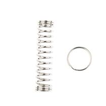 Ilusão de quebra-cabeça Magic Spring Escape Trick Metal Ring Ilusão de quebra-cabeça Magic Spring Escape Trick Metal Ring