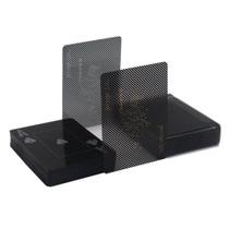 Ilusão óptica impermeável de plástico transparente de cartas