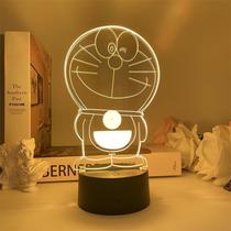 Ilusão visual 3D Night Light Doraemon com acrílico e ABS Ilusão visual 3D Night Light Doraemon com acrílico e ABS