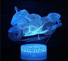 Ilusão visual LED 3D para motocicleta Harleys Ilusão visual LED 3D para motocicleta Harleys