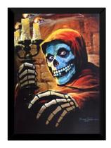 Ilustração Basil Gogos Horror Classic Misfits Quadro 42x29