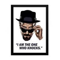 Ilustração Quadro Breaking Bad Arte Digital Decorativo 42x29