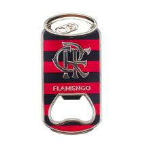 Ímã abridor garrafas forma lata 8.5x4cm - flamengo