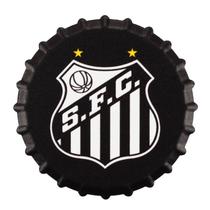 Ímã cerâmica forma tampa garrafa 7.5cm - santos