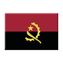 Ímã da bandeira da Angola