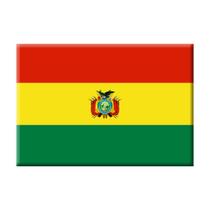 Ímã da bandeira da Bolívia - Imas Do Brasil