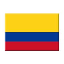Ímã da bandeira da Colômbia