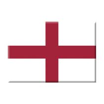 Ímã da bandeira da Inglaterra