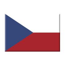 Ímã da bandeira da República Tcheca - Mundo Das Bandeiras