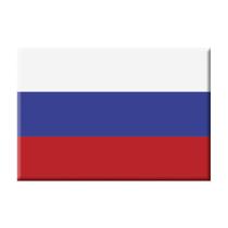 Ímã da bandeira da Rússia