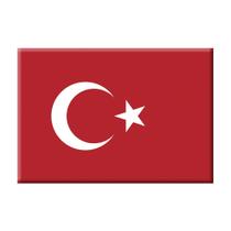 Ímã da bandeira da Turquia