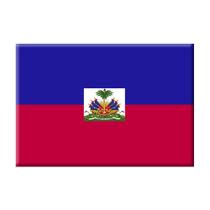Ímã da bandeira do Haiti - Mundo Das Bandeiras