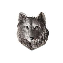 Imã de geladeira 3D Grey Wolf Resin Animal Decor Souvenir 5x6cm Imã de geladeira 3D Grey Wolf Resin Animal Decor Souvenir 5x6cm