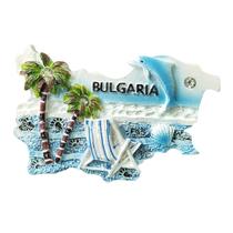 Imã de geladeira 3D Kotor Montenegro Resin Souvenir 50g