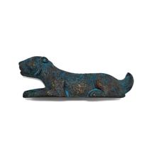 Ímã de geladeira 3D Resin Dog Vintage Design 7,5x2,6 cm