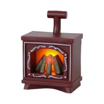 Imã De Geladeira Com Design De Gato Em Miniatura De Lareira Brilhante, Decoração De Natal Para Casa