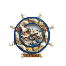 Ímã de geladeira Creative Vietnam Ocean Inspired Wheel Seagu Ímã de geladeira Creative Vietnam Ocean Inspired Wheel Seagu