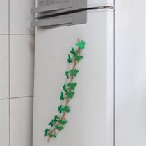 Imã de Geladeira Decorativo porta recados Galho com Folhas Imã de Geladeira Decorativo porta recados Galho com Folhas