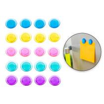 Ima De Geladeira Decorativo Varias Cores Quadro Lousa Kit 20 Ima De Geladeira Decorativo Varias Cores Quadro Lousa Kit 20