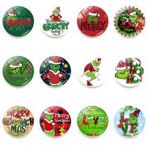 Ímã de geladeira Hows Grinchs Stoles Christmas 12 unidades