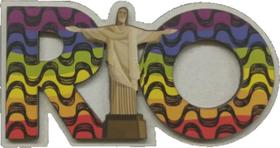 Imã De Geladeira MDF Lembrança do Rio De Janeiro Cristo Redentor Decoração Imã De Geladeira MDF Lembrança do Rio De Janeiro Cristo Redentor Decoração